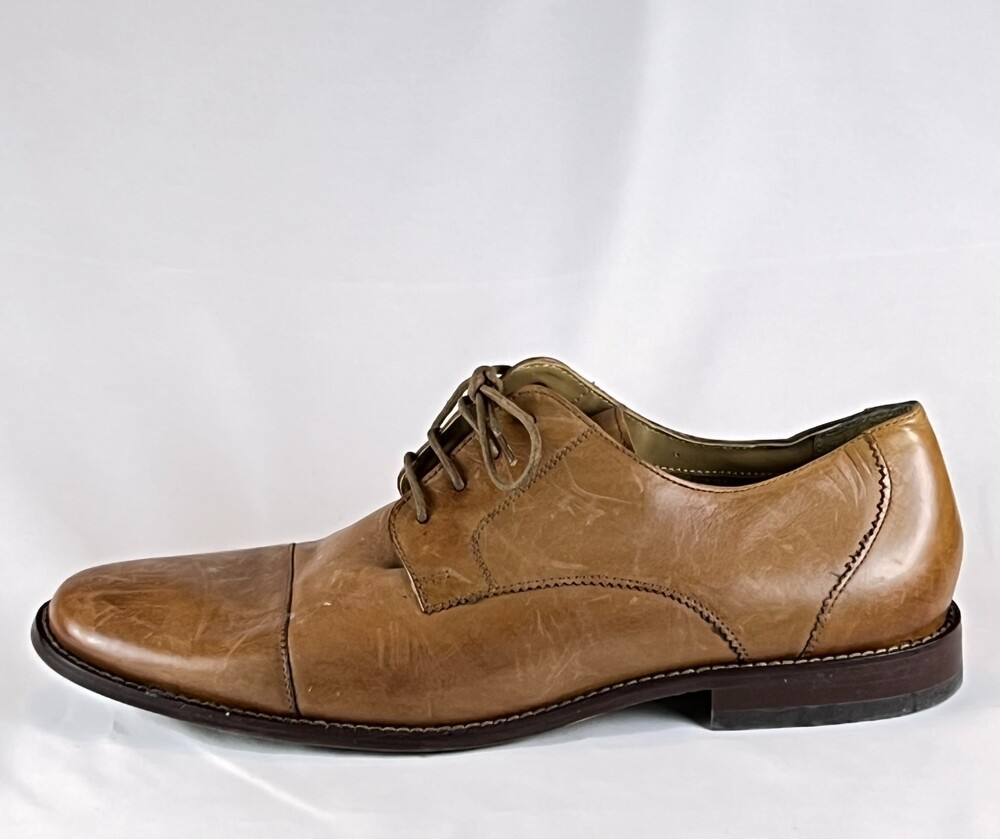 Florsheim Montinaro Oxford Dress Shoes Men's Size 12D Brown Leather 11738-257